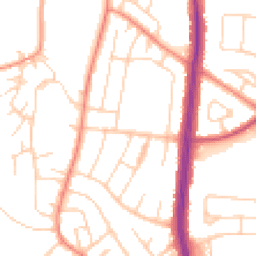 Daytime road noise heatmap for S6 1BR