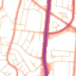 Daytime road noise heatmap for S6 1BS
