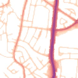 Daytime road noise heatmap for S6 1BU