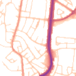Daytime road noise heatmap for S6 1BY
