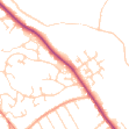 Daytime road noise heatmap for S6 1DG