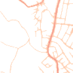Daytime road noise heatmap for S6 1DJ