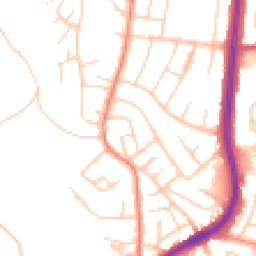 Daytime road noise heatmap for S6 1HN