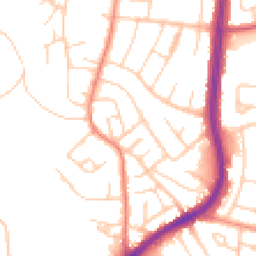 Daytime road noise heatmap for S6 1HU