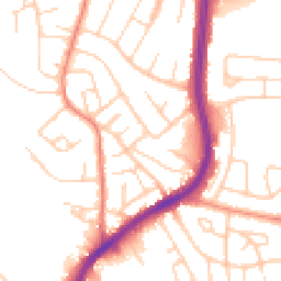 Daytime road noise heatmap for S6 1JH