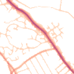 Daytime road noise heatmap for S6 1RT