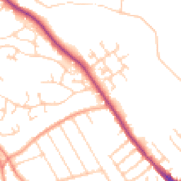 Daytime road noise heatmap for S6 1TP