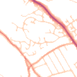 Daytime road noise heatmap for S6 1XA