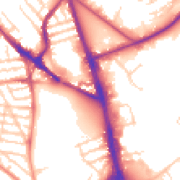 Daytime road noise heatmap for S6 2AB