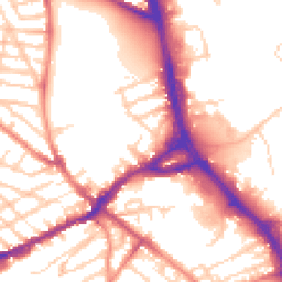 Daytime road noise heatmap for S6 2AZ