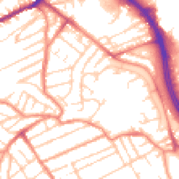 Daytime road noise heatmap for S6 2QY