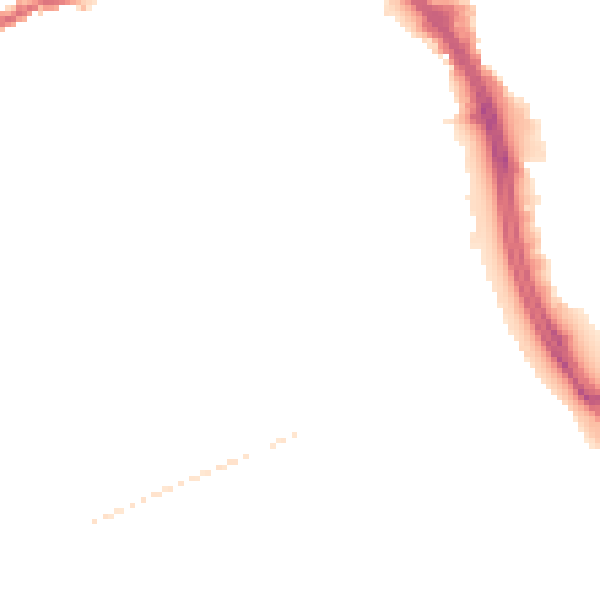 Night-time road noise heatmap for S6 2QZ