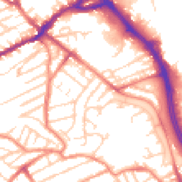 Daytime road noise heatmap for S6 2RA