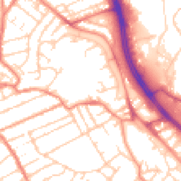 Daytime road noise heatmap for S6 2SD