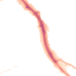 Night-time road noise heatmap for S6 2UE