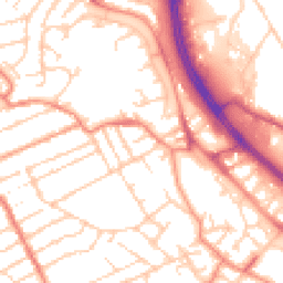 Daytime road noise heatmap for S6 2WH