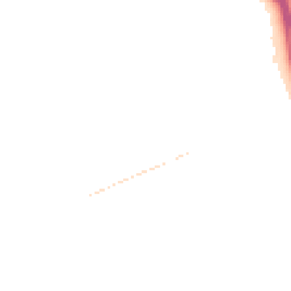 Night-time road noise heatmap for S6 2XA