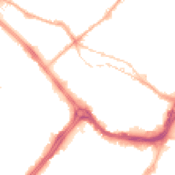 Night-time road noise heatmap for S6 3AF