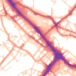 Daytime road noise heatmap for S6 3BT