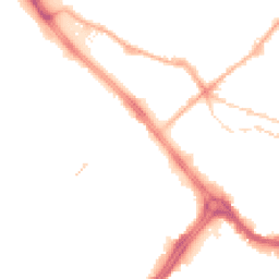 Night-time road noise heatmap for S6 3BT