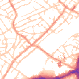 Daytime road noise heatmap for S6 3FQ