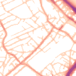 Daytime road noise heatmap for S6 3GT