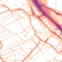 Daytime road noise heatmap for S6 3JJ