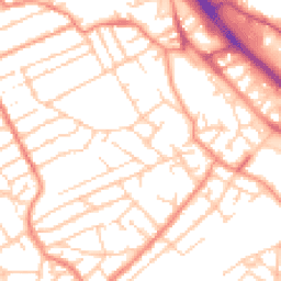 Daytime road noise heatmap for S6 3JQ