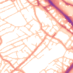Daytime road noise heatmap for S6 3JX