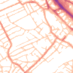 Daytime road noise heatmap for S6 3NL