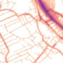 Daytime road noise heatmap for S6 3PT