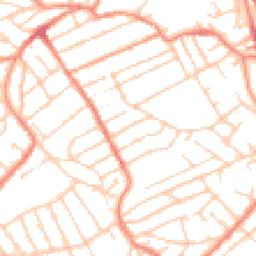 Daytime road noise heatmap for S6 3RN
