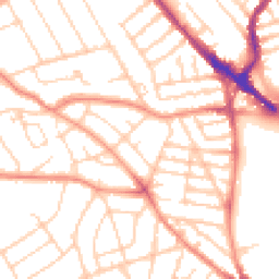Daytime road noise heatmap for S6 4ER