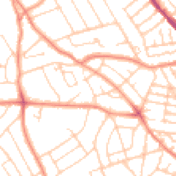 Daytime road noise heatmap for S6 4ES