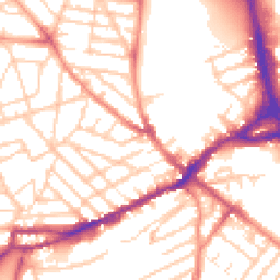 Daytime road noise heatmap for S6 4JA