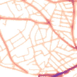 Daytime road noise heatmap for S6 4QW
