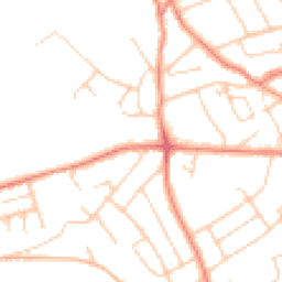 Daytime road noise heatmap for S6 4SD