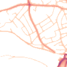 Daytime road noise heatmap for S6 4SP