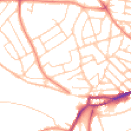 Daytime road noise heatmap for S6 4WJ