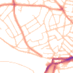 Daytime road noise heatmap for S6 4WN