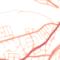 Daytime road noise heatmap for S6 5BX