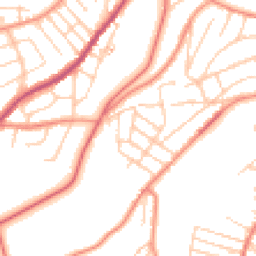 Daytime road noise heatmap for S6 5DR