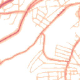 Daytime road noise heatmap for S6 5DZ