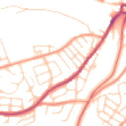 Daytime road noise heatmap for S6 5HQ