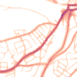 Daytime road noise heatmap for S6 5HR