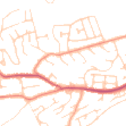 Daytime road noise heatmap for S6 5JN