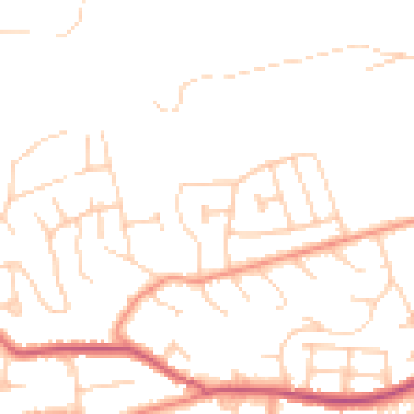 Daytime road noise heatmap for S6 5LN