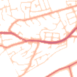Daytime road noise heatmap for S6 5NE