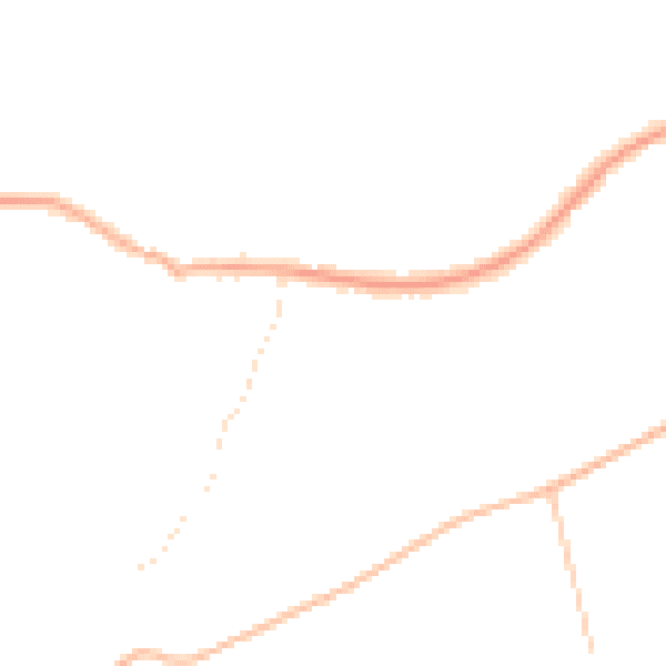 Night-time road noise heatmap for S6 5PP