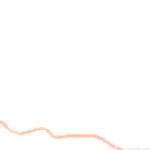 Night-time road noise heatmap for S6 6AW